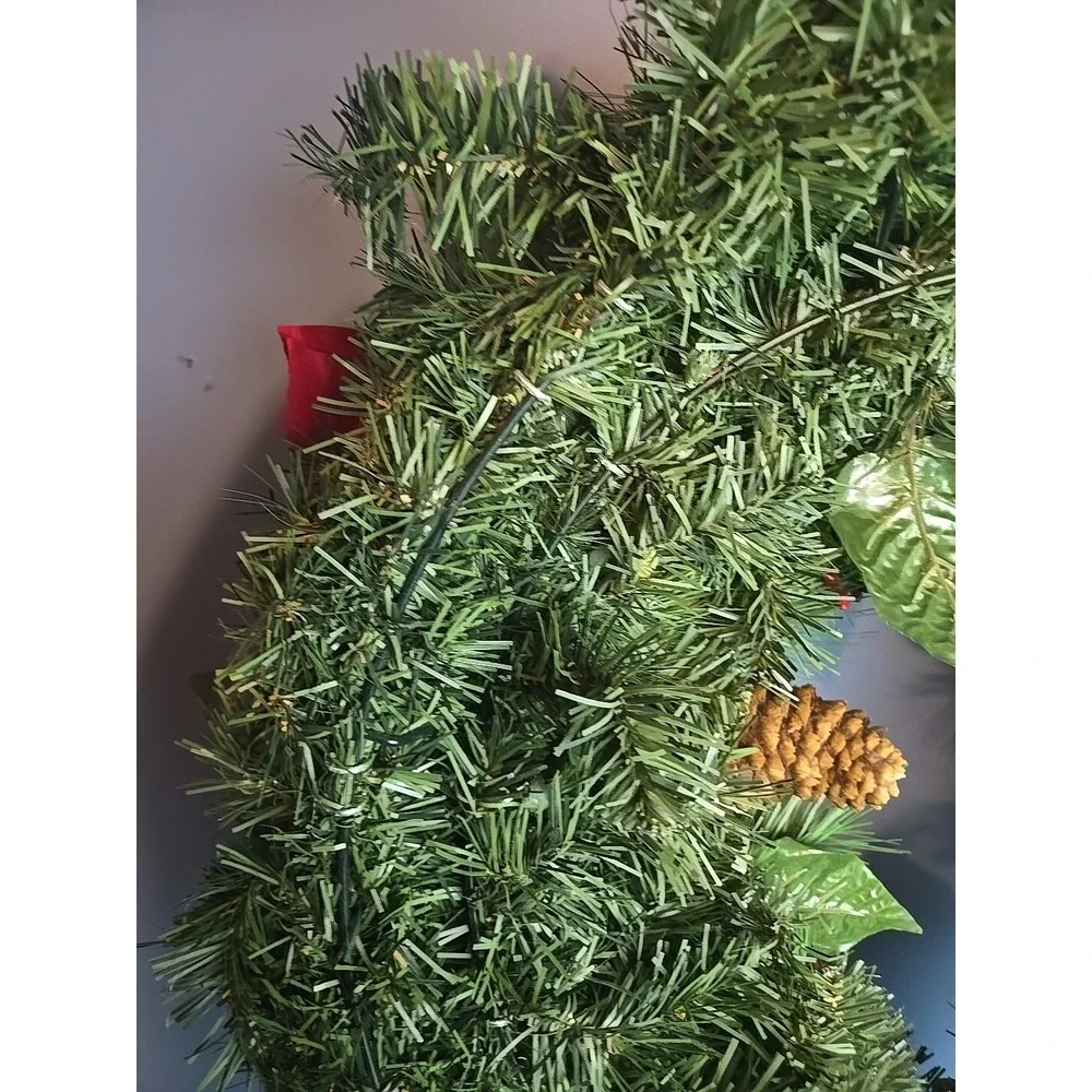 Christmas Wreath Front Door 21